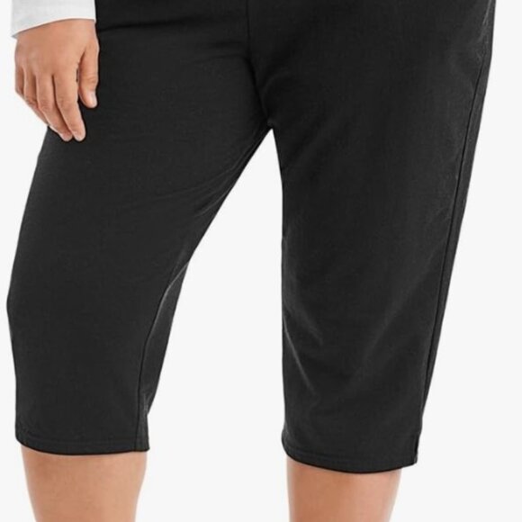 2 pair Just My Size French Terry Capris NIP 4X - Picture 2 of 2